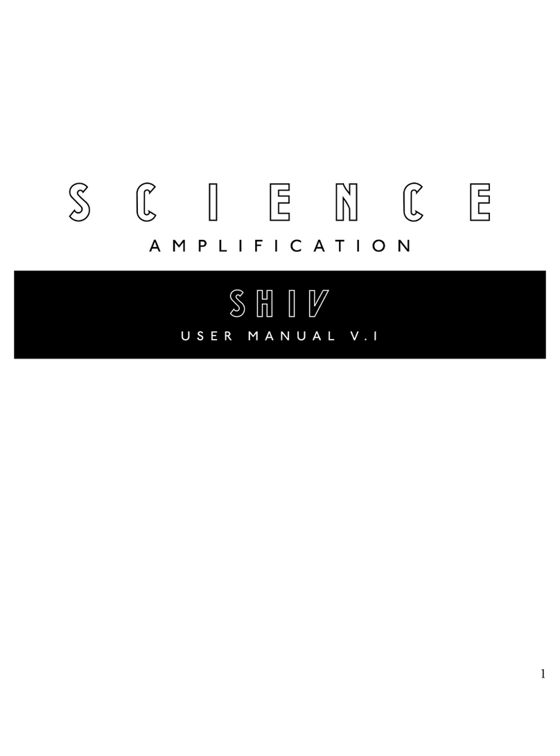 SCIENCE SHIV User manual