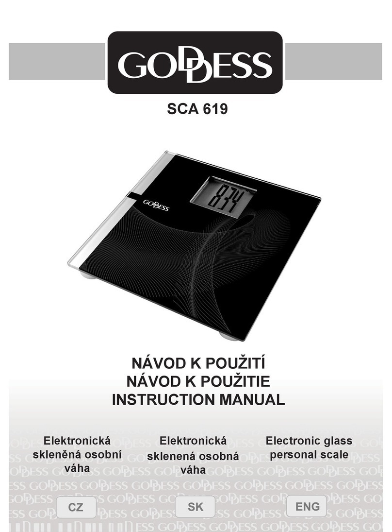 Goddess SCA 619 instruction manual