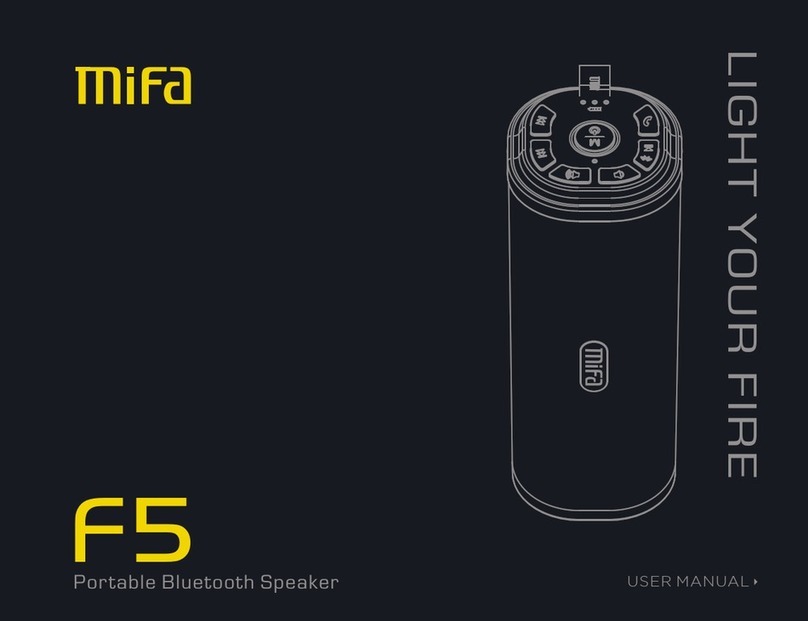 Mifa F5 user manual