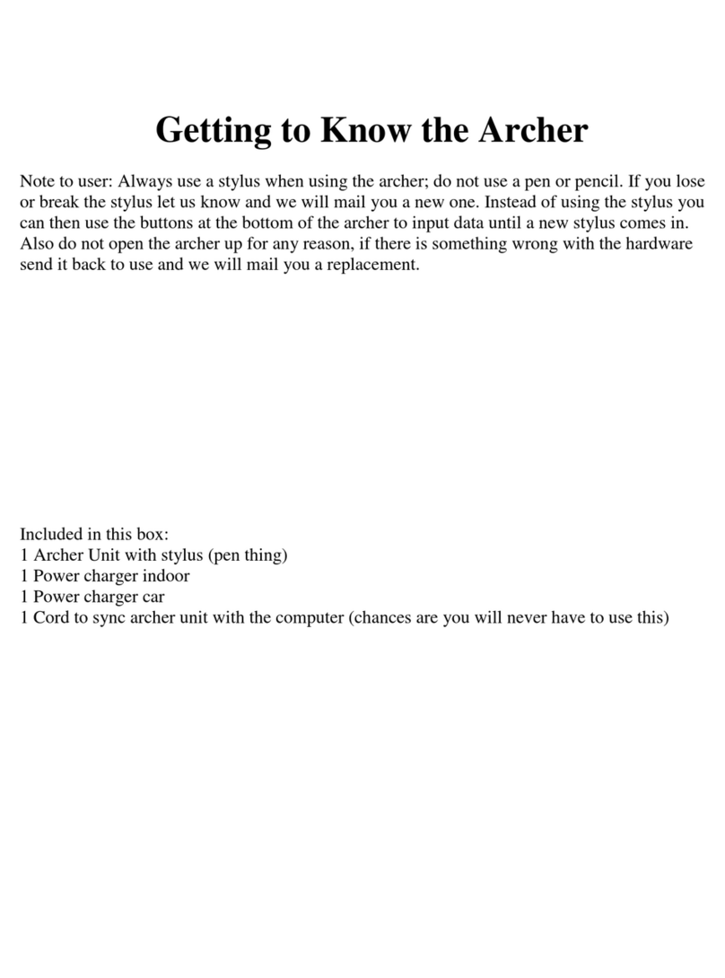 Juniper Archer user guide
