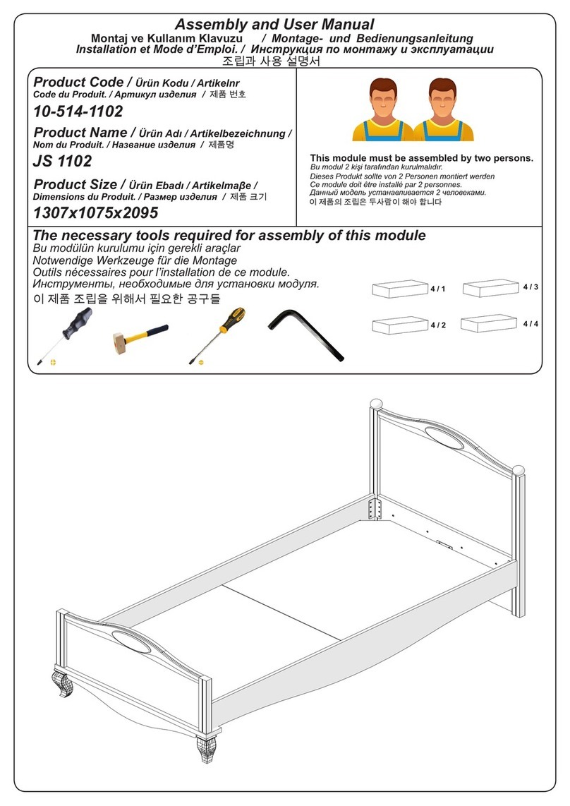 NewJoy JS 1102 Assembly and user's manual