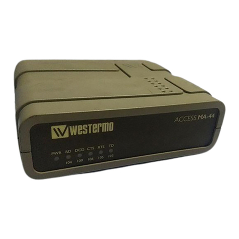Westermo MA-44 AC installation manual