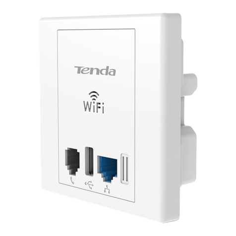 Tenda teg2124t User manual