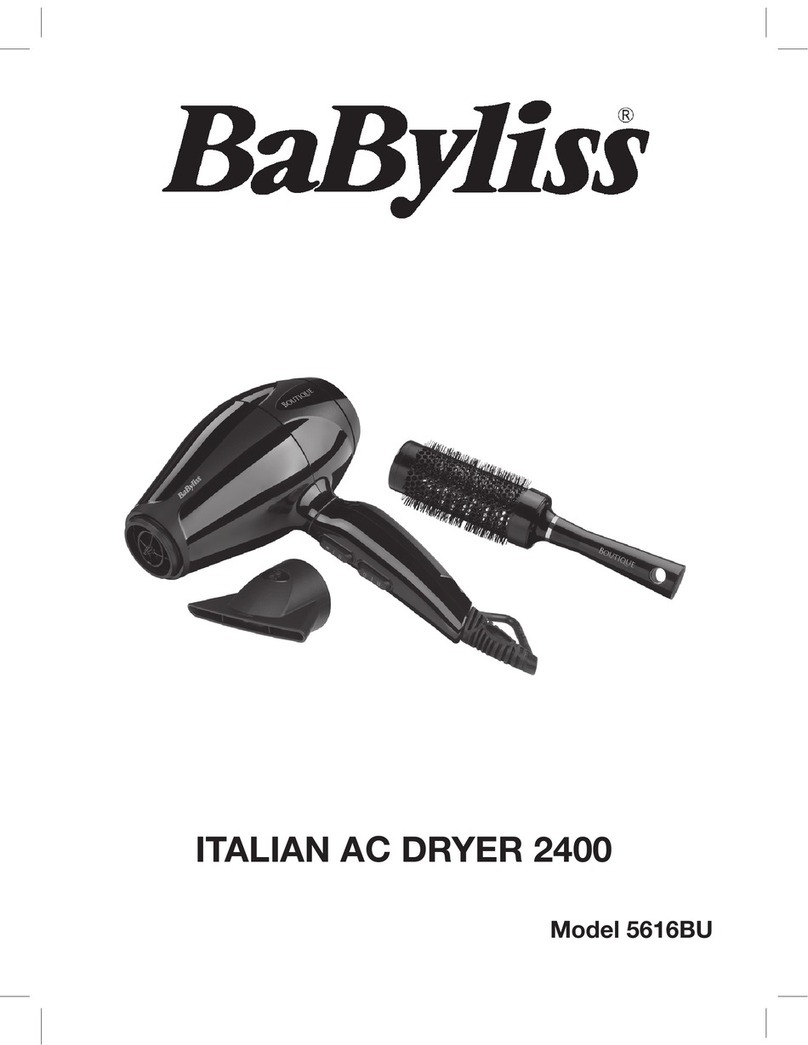 BabyBliss 5616BU Instructions for use