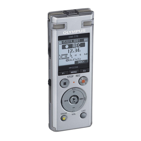 Olympus dm-770 User manual
