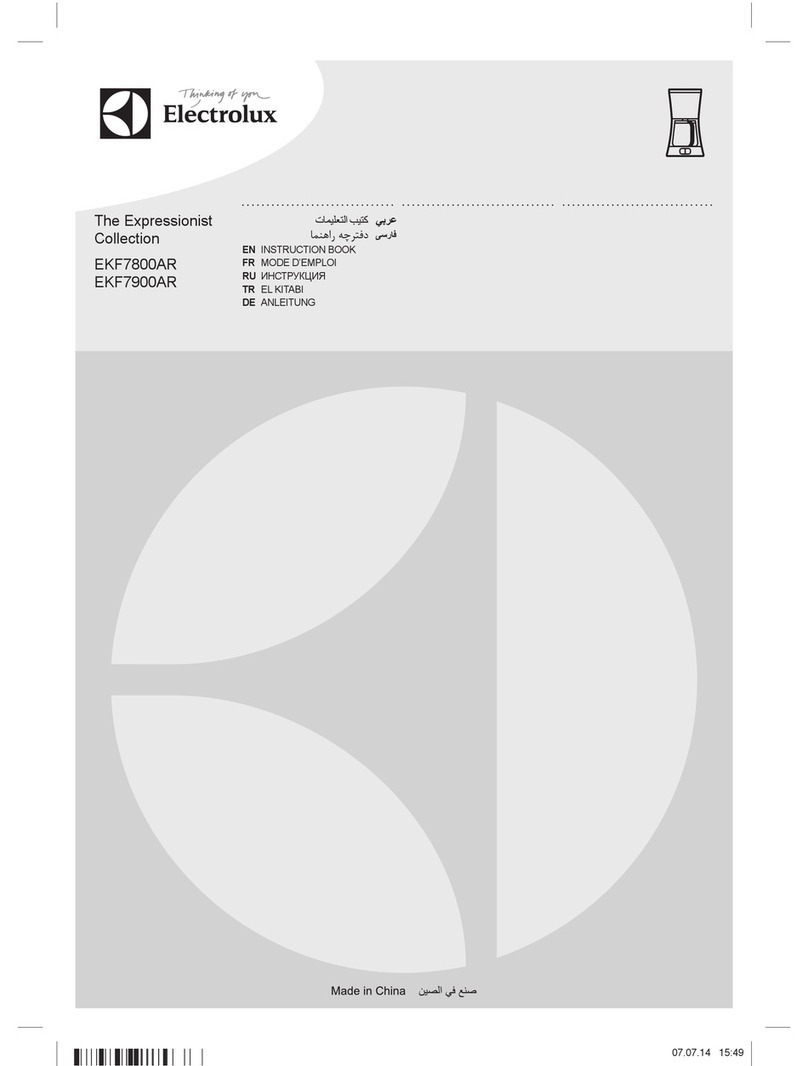 Electrolux EKF7800AR User manual
