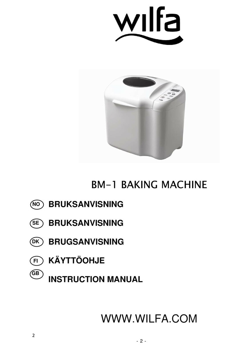 Wilfa BM-1 instruction manual