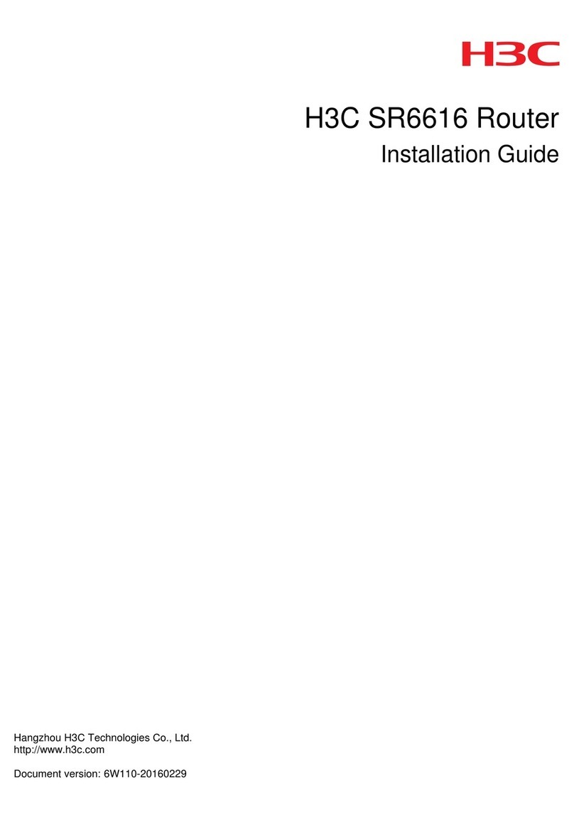 H3C SR6616 installation guide