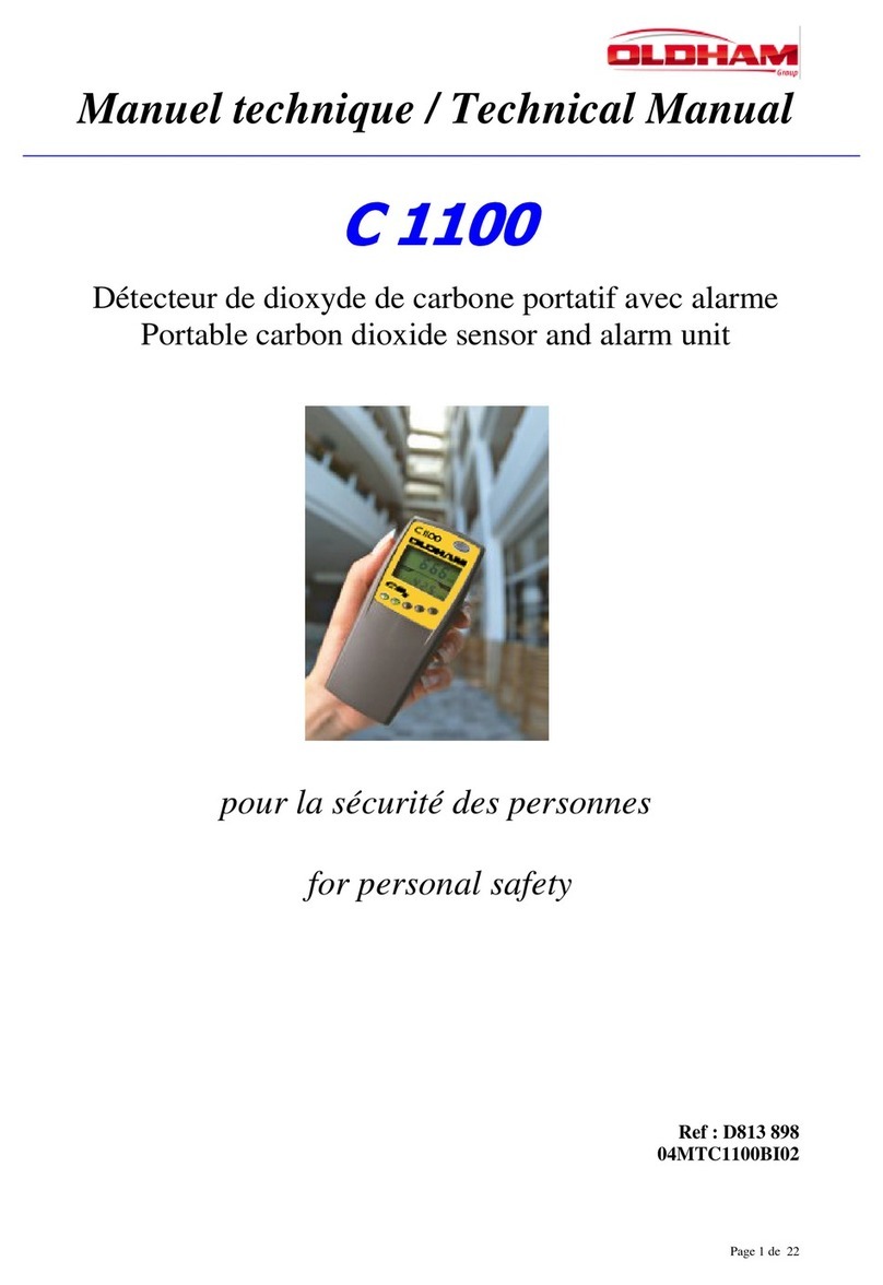 Oldham c1100 user manual