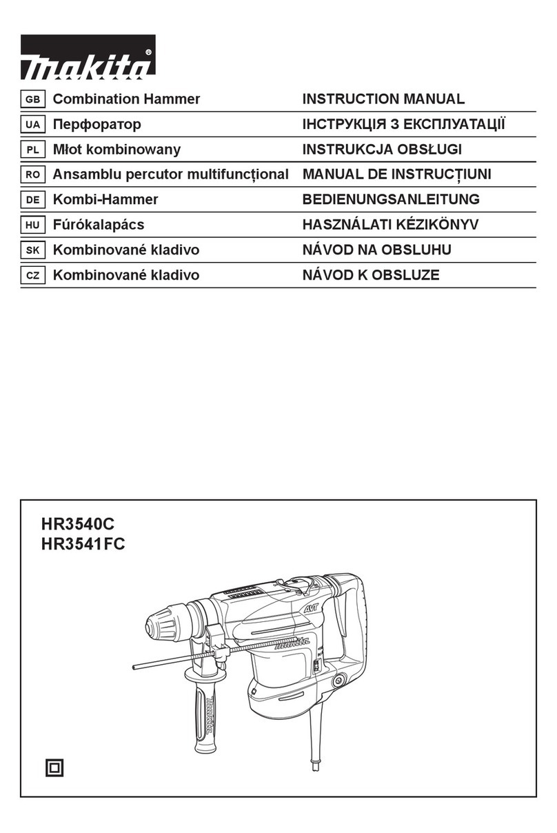 Makita HR3540C instruction manual