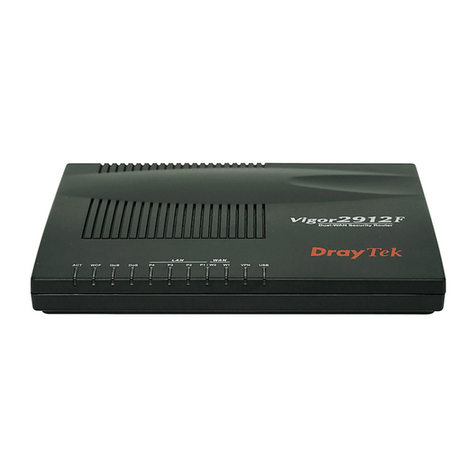 Draytek Vigor2912 Series User manual