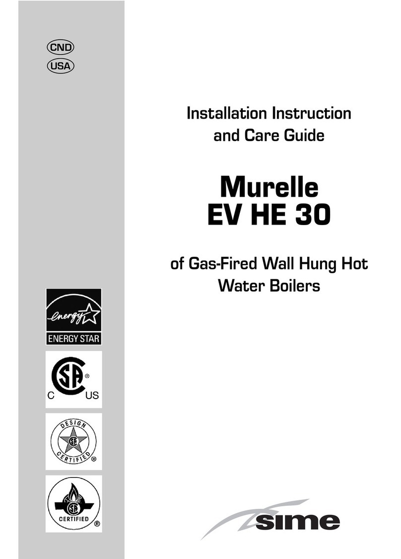 Sime MURELLE EV HE 30 User manual