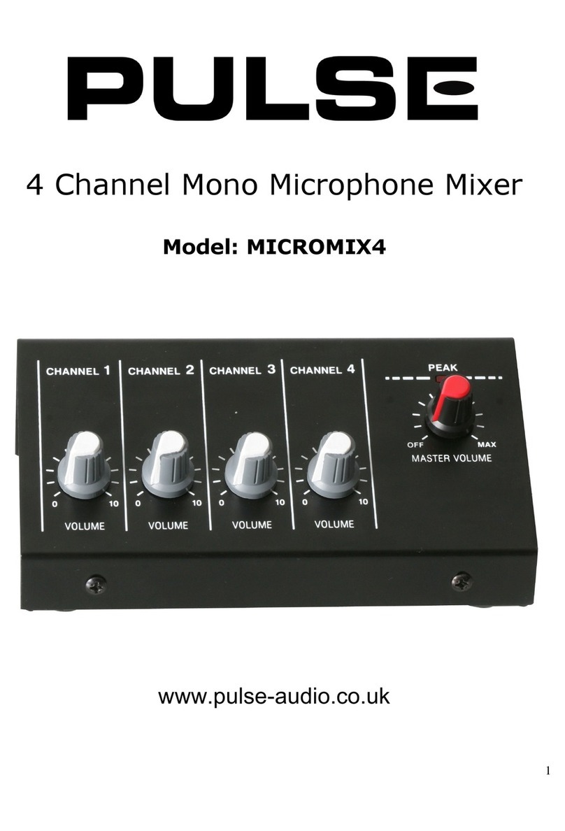 PULSE+ MICROMIX4 user manual
