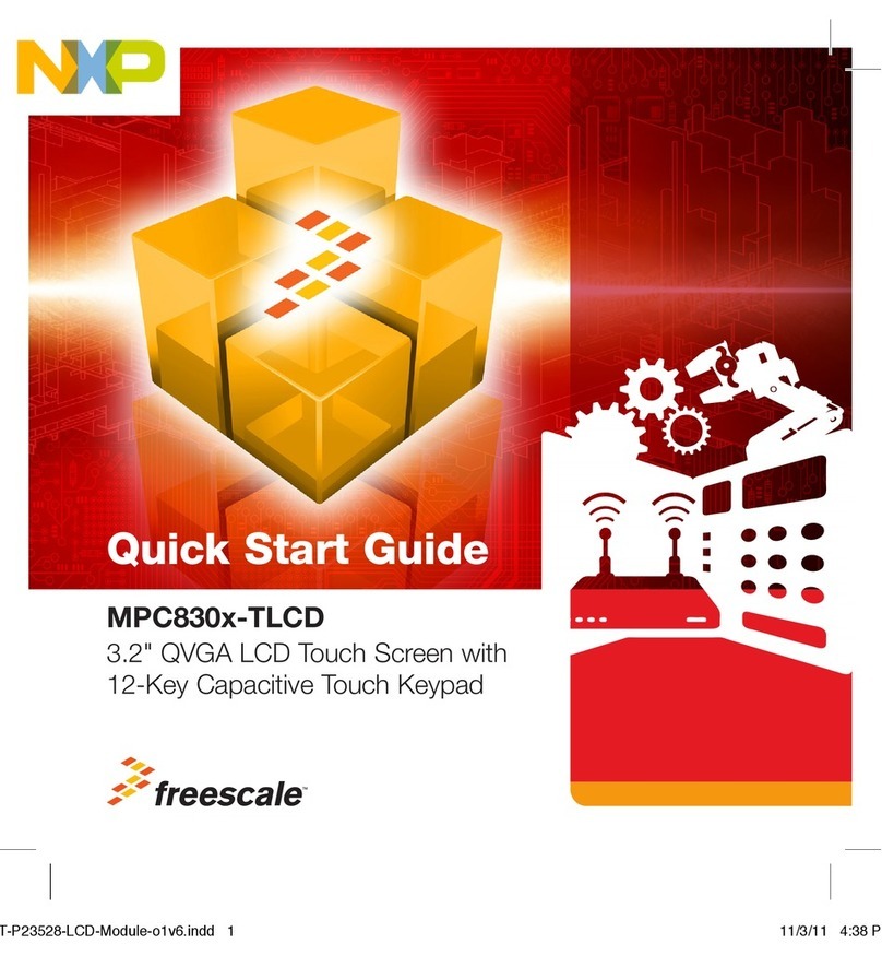 NXP Semiconductors MPC830x-TLCD quick start guide