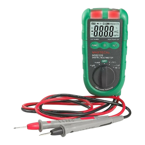 Mastech MS8232B User manual