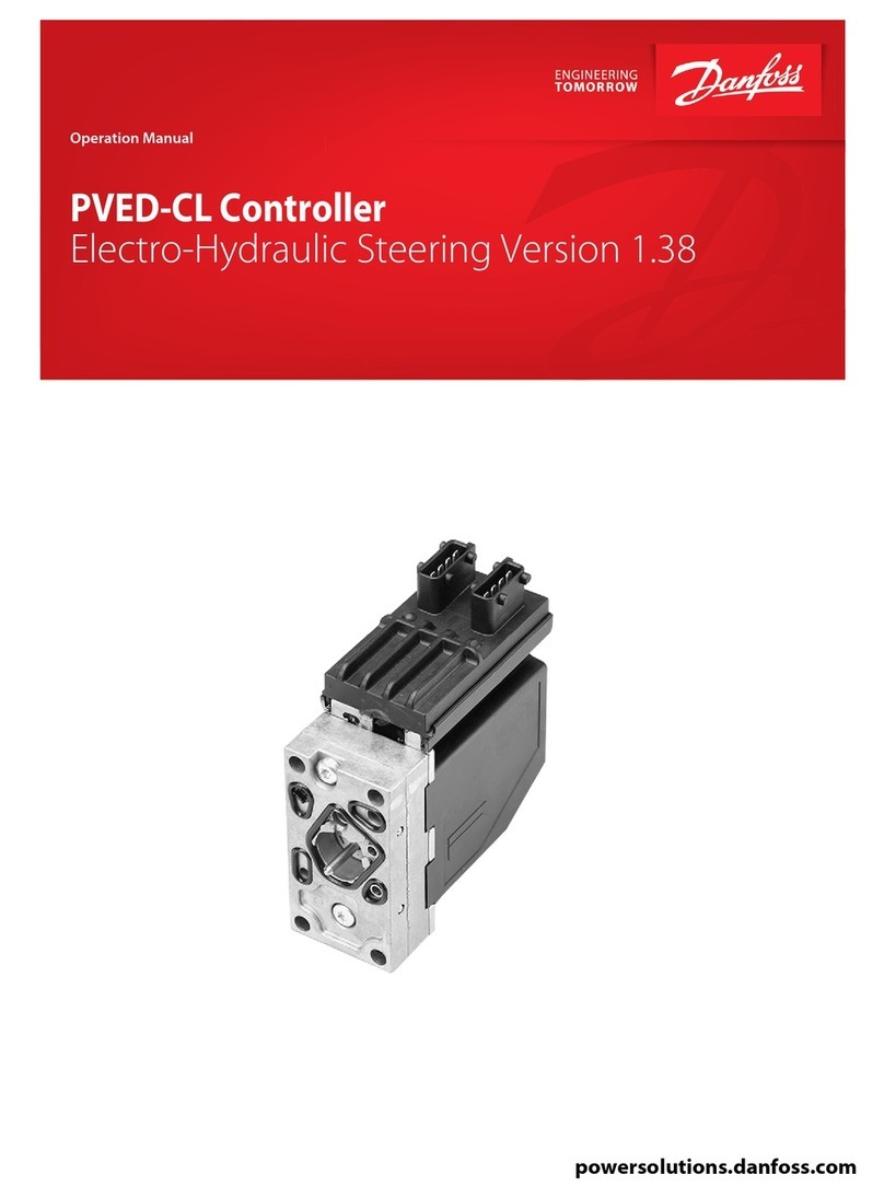 Danfoss pved-cl Operation manual