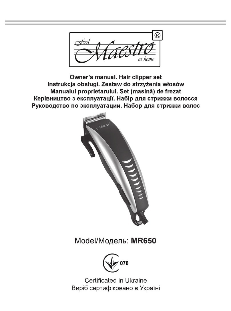 Maestro mr650 owner's manual