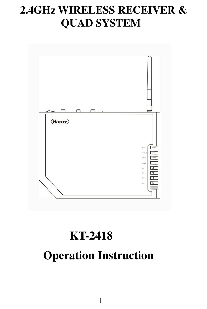 Hamy KT-2418 operation instruction