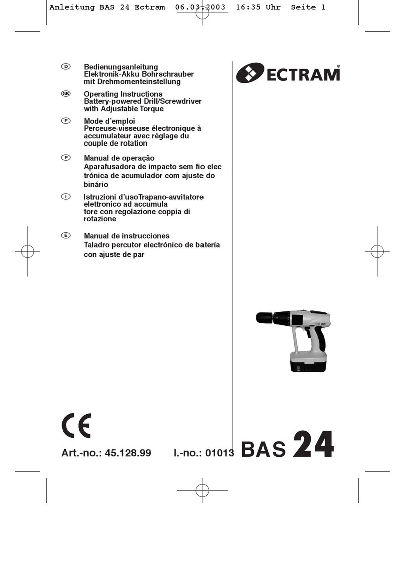 ECTRAM BAS 24 operating instructions