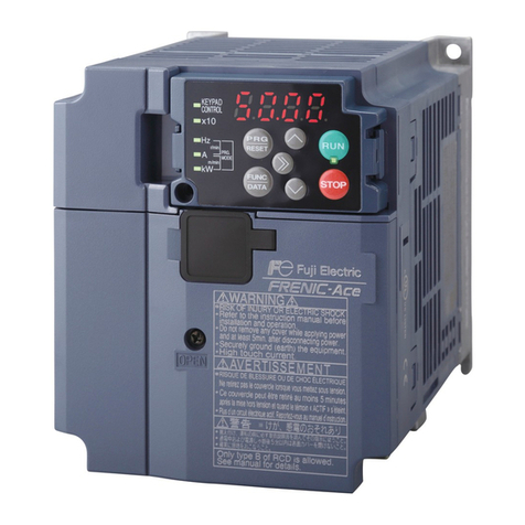 Fuji Electric FRENIC-Ace series User manual