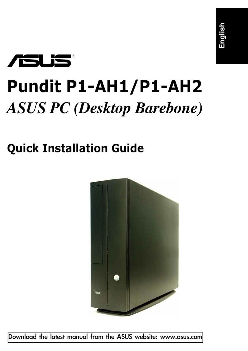 Asus Pundit P1-AH1 User manual