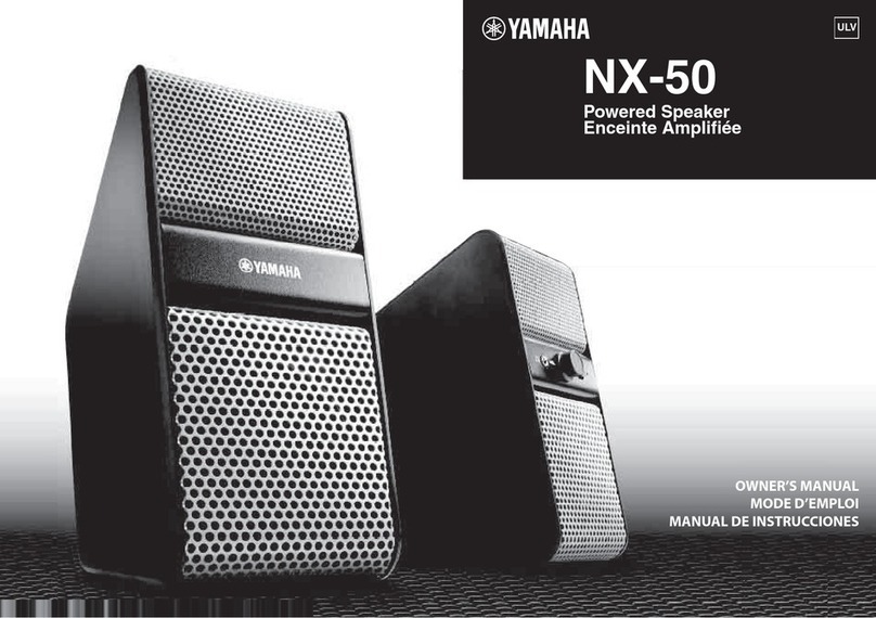 Yamaha NX-50 owner's manual
