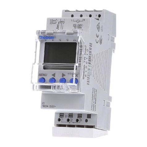 Theben TR 610 top2 operating instructions
