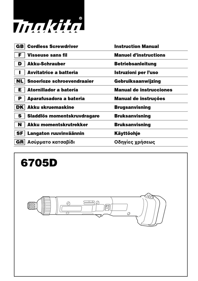 Makita 6705D User manual