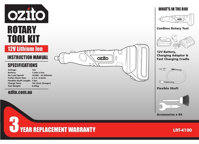 Ozito LRT-4100 instruction manual