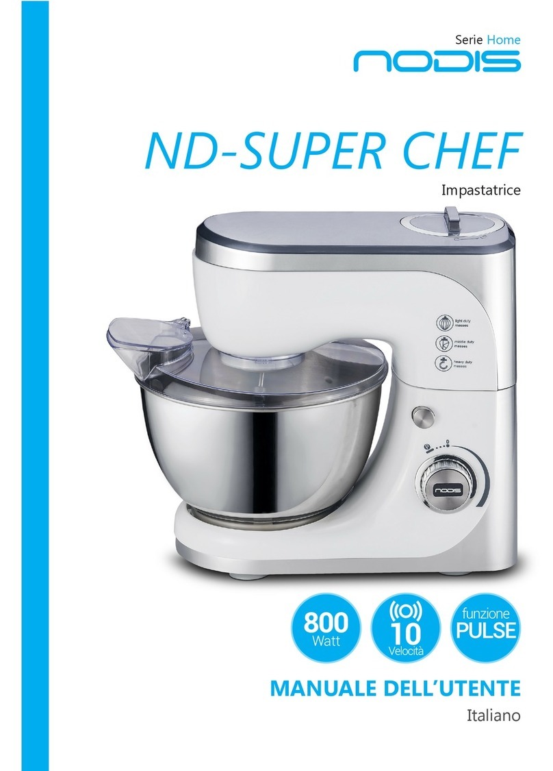 Nodis ND-SUPER CHEF User manual
