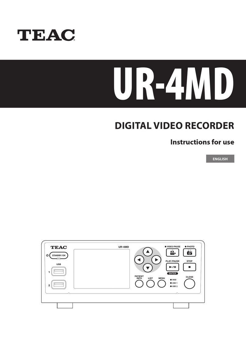 Teac UR-4MD Instructions for use