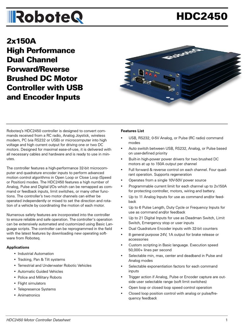 RoboteQ HDC2450 datasheet