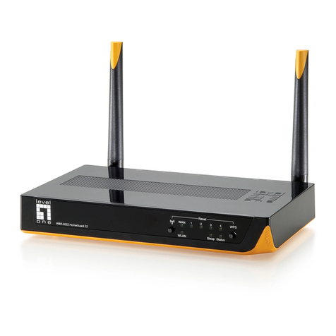 LevelOne WBR-6022 User manual