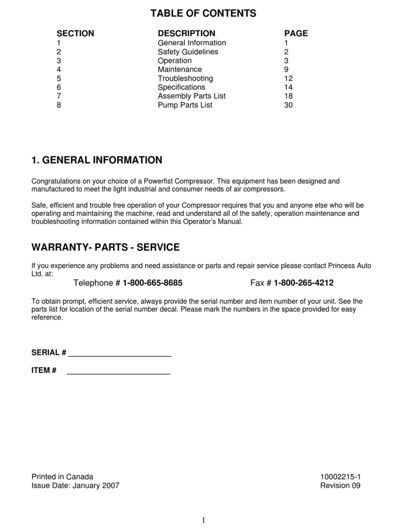 Power Fist 11G-2-30H User manual