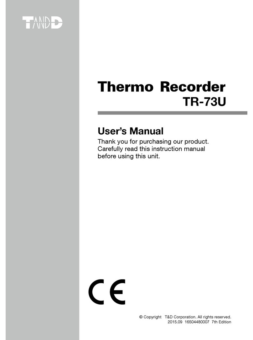 T&D TR-73U user manual