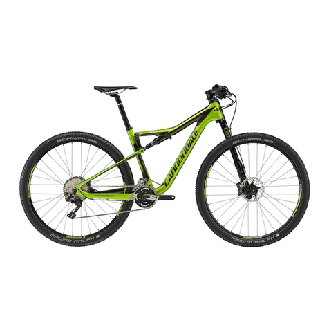 Cannondale Scalpel Si 2016 Owner's manual supplement