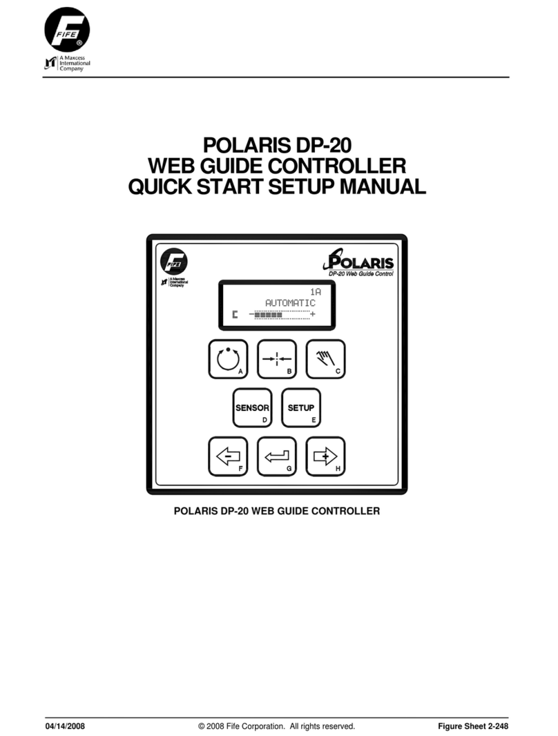 Polaris DP-20 Quick start manual