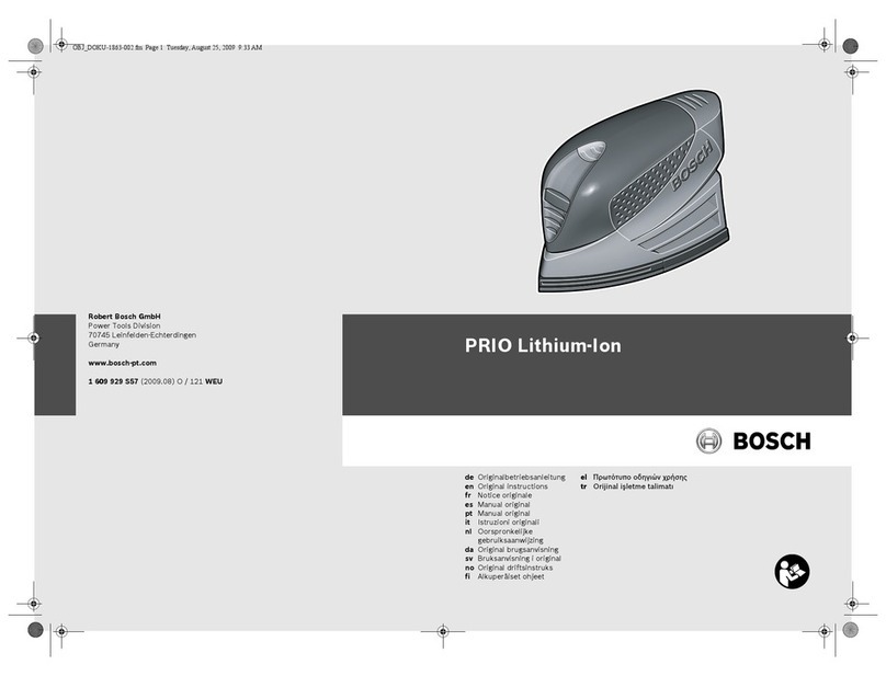 Bosch PRIO Original instructions