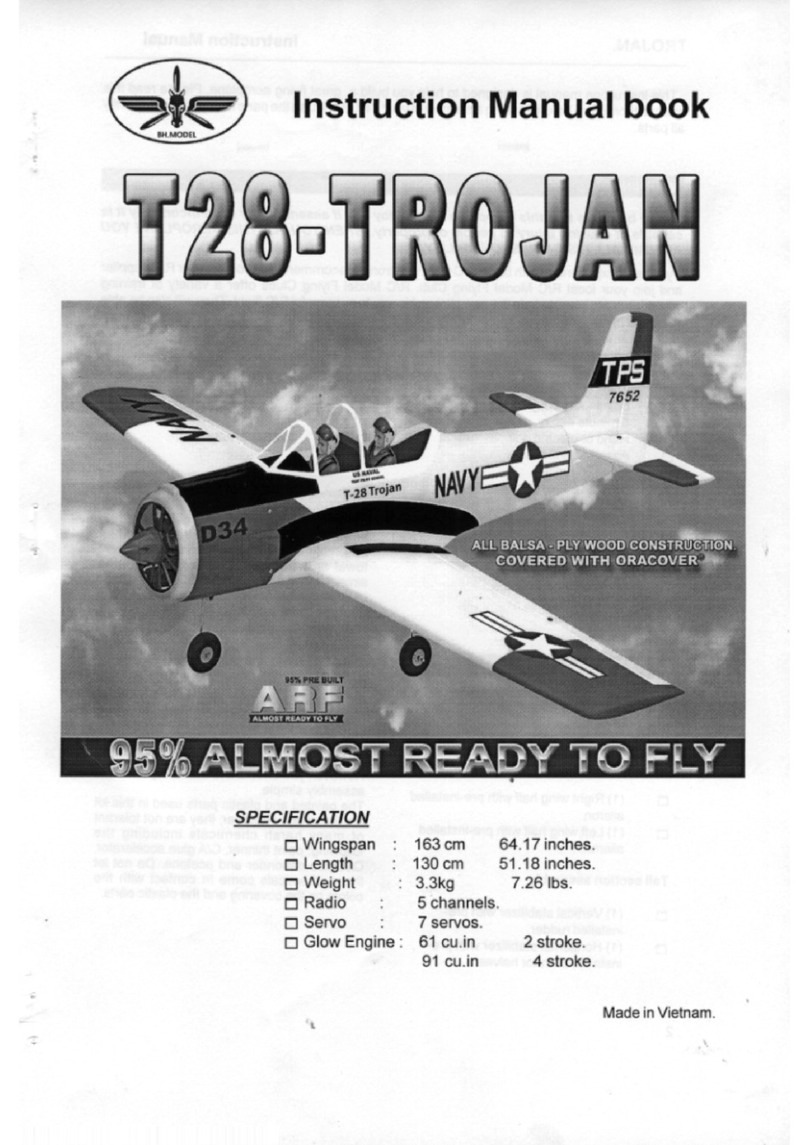 BH Model T28 Trojan instruction manual
