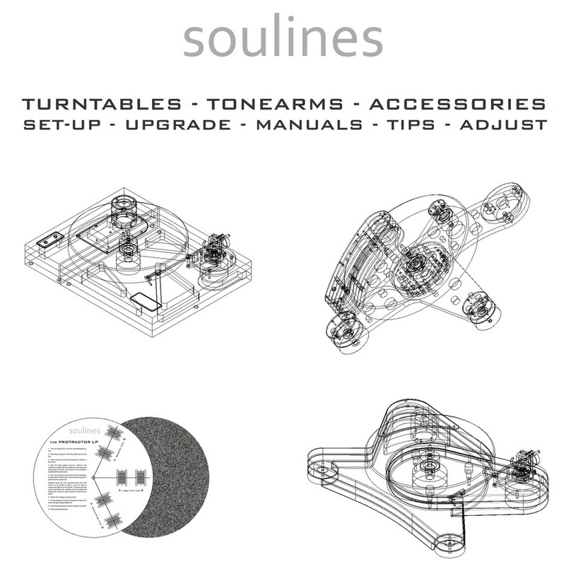 Soulines Dostoyevsky DCX User manual