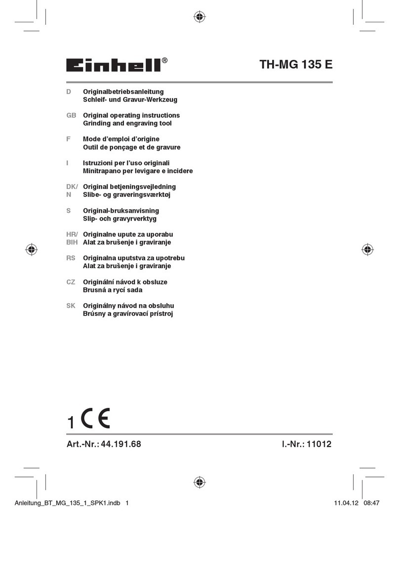 EINHELL TH-MG 135 E User manual