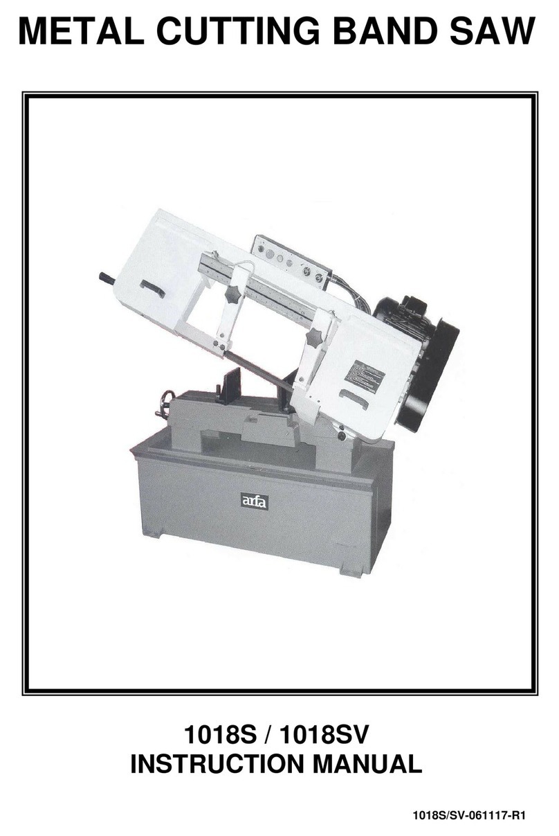 Arfa 1018S instruction manual