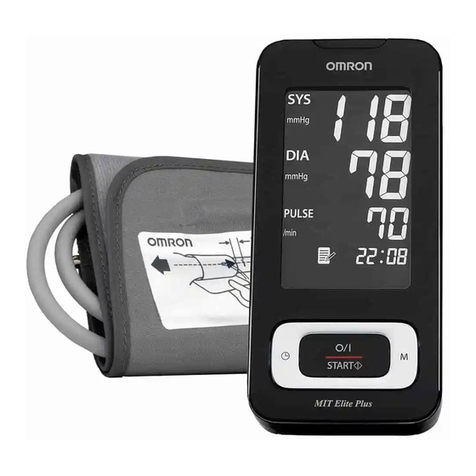 Omron MIT Elite Plus User manual Omron MIT Elite Plus User manual