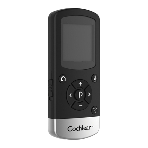 Cochlear Baha remote control 2 User manual