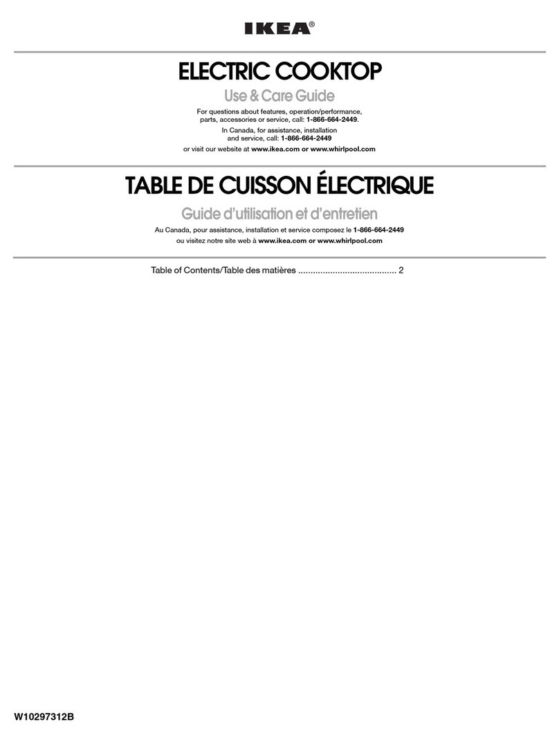 IKEA w10297312b Use & care guide