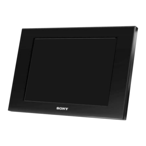 Sony S-Frame DPF-D80 User manual