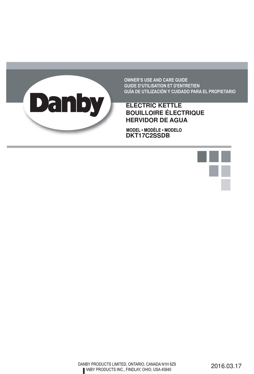 Danby DKT17C2SSDB Owner's use and care guide