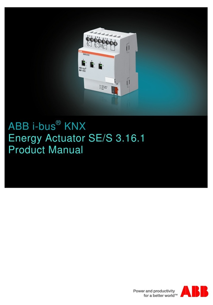 ABB i-bus KNX User manual