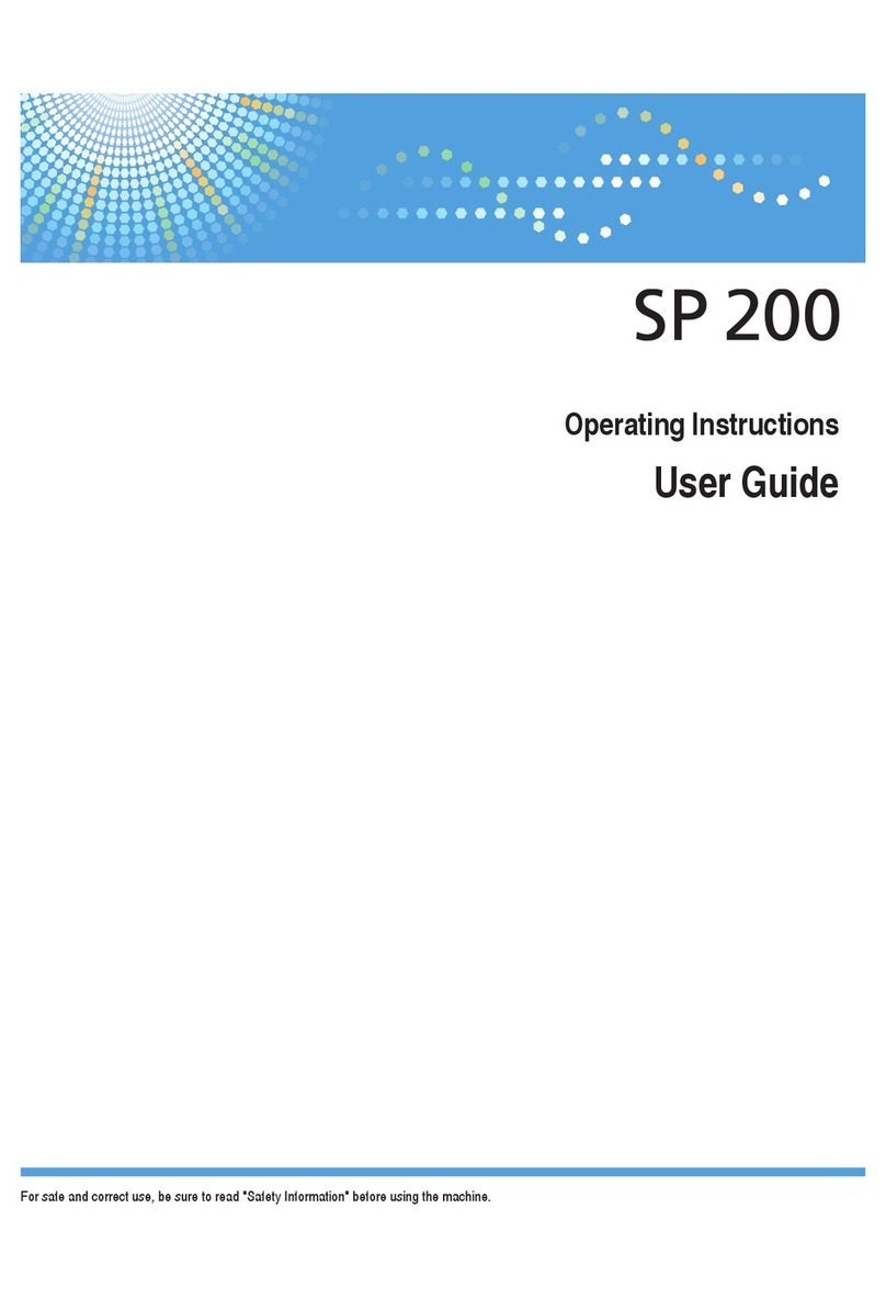 Star Micronics SP 200 User manual