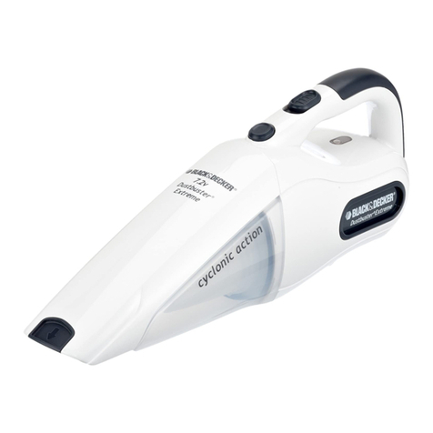 Black & Decker Dustbuster DV6005 User manual